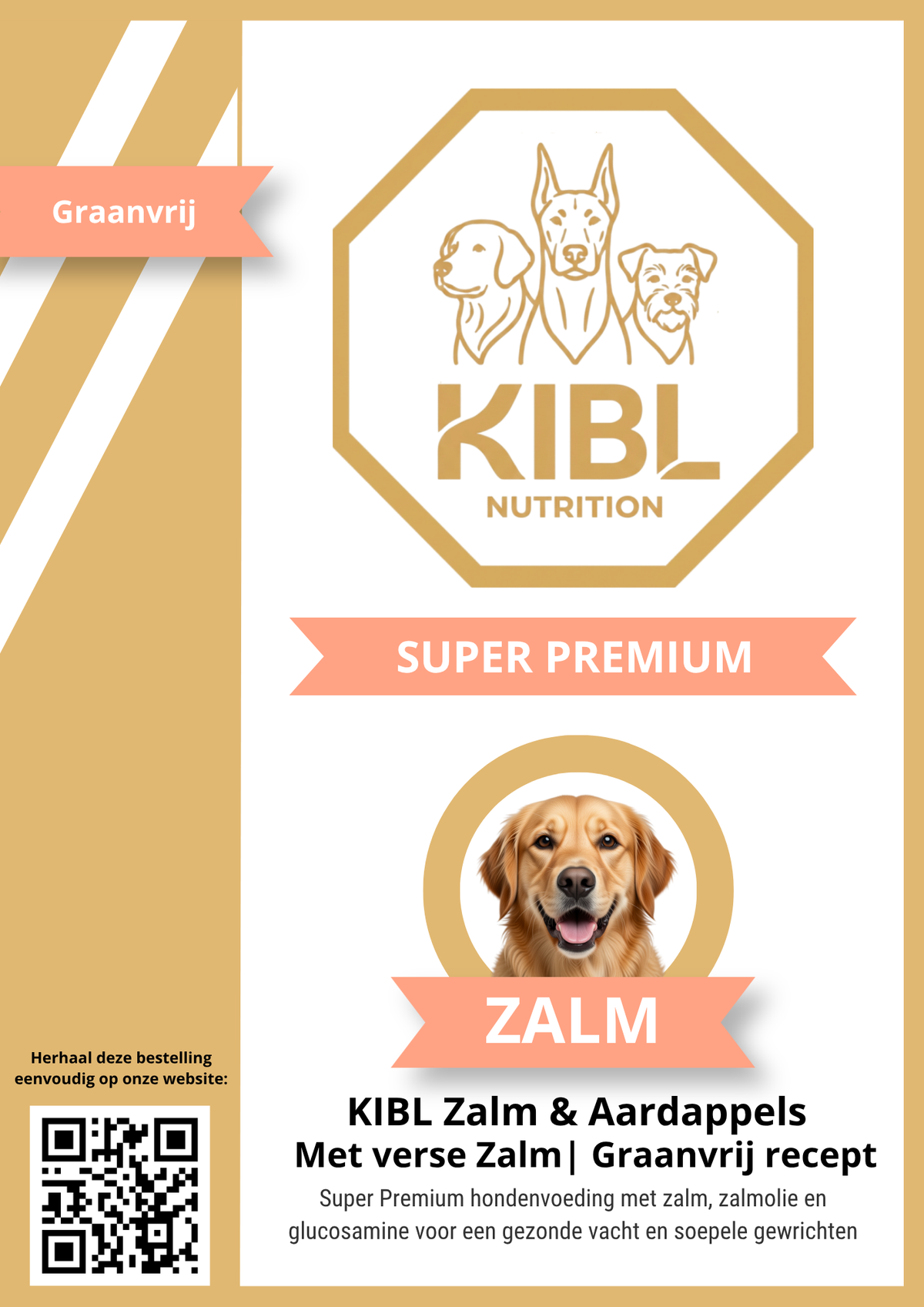 KIBL Super Premium Graanvrij - Zalm